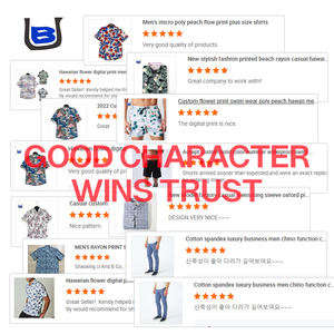 Camicie Hawaiane da Uomo con Stampa Floreale, Maniche Corte, Colletto Cubano, Design Personalizzato Gratuito - Product Image 6