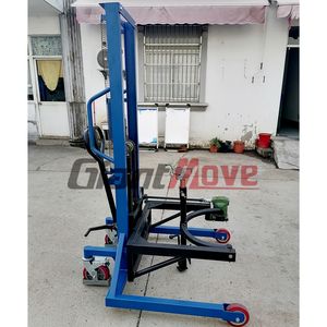 400Kg 용량 드럼 핸들링 장비 오일 드럼 리프터 및 틸터, 핸들링 장비 유압 드럼 트럭 리프터 - Product Image 3