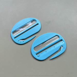 Ouvre-lettre ovale à succès, <span class=keywords><strong>outil</strong></span> multifonctionnel promotionnel pour le bureau avec loupe et échelle - Product Image 2