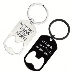 WSY968 <b>Custom</b> Metal Keychain Bottle Opener with Logo Wholesale Cheap Beer Wine Bottle Opener Promotion Holiday Gift - Product Image 6
