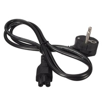 Câble d'alimentation européen pour ordinateur portable Standard Plum Blossom Tail Power Cord Conversion Head Communication Cables Manufacturer