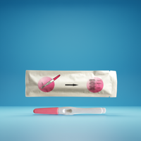 Prueba de Embarazo HCG Estándar Médico DEEPBLUE, Alta Precisión, Detección Temprana, Manual, Certificado CE, Kits para Uso Doméstico
