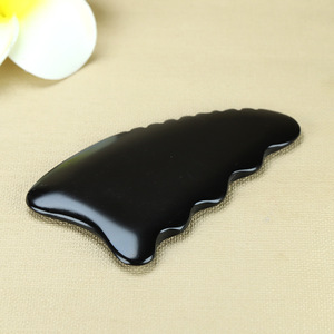 Pettine Gua Sha in Pietra Bian Naturale Personalizzato, Anti-Invecchiamento, <span class=keywords><strong>per</strong></span> la Cura della Pelle, <span class=keywords><strong>Massaggio</strong></span> <span class=keywords><strong>Viso</strong></span> con Pietra di Giada - Product Image 4