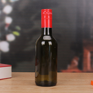 Chai Thủy Tinh Rỗng Nhỏ Bán Sỉ Tại Nhà Máy 187Ml Chai Rượu Nhỏ Nắp Vặn Lạ Mắt Mới Chai Rượu Nhỏ Màu Đỏ Với Số Lượng Lớn - Product Image 2