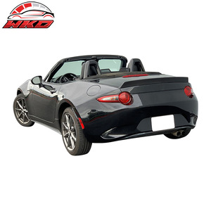 Alerón Trasero Estilo IKON para Mazda MX-5 2016-2026, Sin Pintar, Negro - Product Image 2