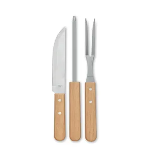 Ensemble barbecue en acier TOOLDERA, gadgets personnalisés - Product Image 6