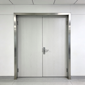 36 Years Factory ODM/OEM Modern Security Emergency Cleanroom Hospital Safety Steel Fire-proof Resistance Supermarket Exit <b>Door</b> - Product Image 1