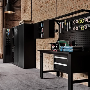 Banco de trabajo de acero resistente Gabinete de herramientas Taller Banco DE TRABAJO DE ACERO Banco de trabajo industrial - Product Image 5