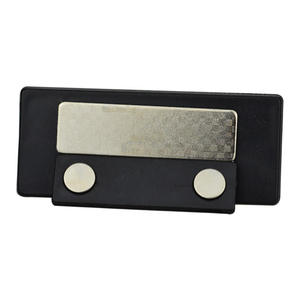Mıknatıs eki özelleştirilmiş kimlik kazınmış çalışan kişiselleştirilmiş adı etiketi rozeti yaka <span class=keywords><strong>Pin</strong></span> - Product Image 6
