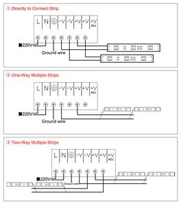 Драйвер светодиодов PS, 100% полная мощность, 110В/220В, алюминиевый корпус, классический дизайн, стабильное качество, импульсный источник питания 220В на 12В/24В постоянного тока - Product Image 6