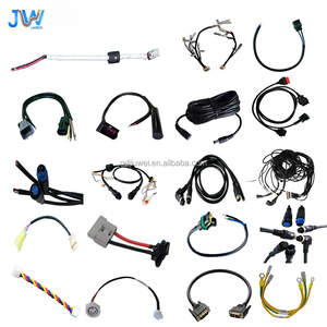 Özel 2 Pinli 18AWG Kalaylı Bakır Kablo Demeti 350mm Uzunluk IP20 Dereceli Naylon Kılıflı Ferrit Özlü Endüstriyel PLC Kontrolü için - Product Image 2