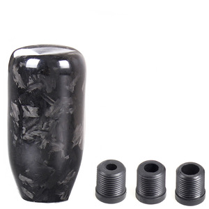 RASTP Carbon Fiber Gear <b>Shift</b> <b>Knob</b> SFN091 Ergonomic Manual Transmission Car Modification Part - Product Image 5