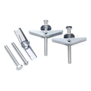 Murs en plâtre Planches en bois <span class=keywords><strong>Vis</strong></span> d'expansion pliante Boulons à bascule <span class=keywords><strong>pour</strong></span> installer des peintures murales ou des décorations murales et des supports TV - Product Image 1