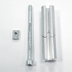 European Standard Aluminum Profile Parallel Connector 6000 Series Alloy Connectors For Structural Assembly - Product Image 3