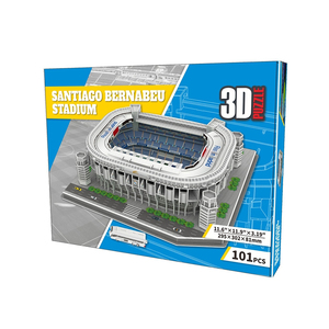 Modelo de Estadio <span class=keywords><strong>Bernabeu</strong></span> de Papel Espuma para Armar, Estadio de Fútbol 3D con 101 Piezas - Product Image 2