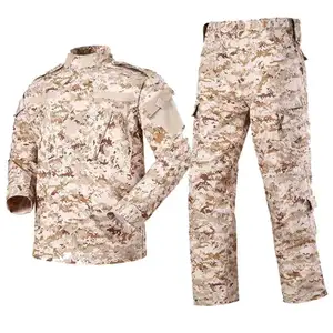 Venta al por mayor de fábrica Oriente Medio Arabia Saudita táctico ACU uniforme Digital desierto hombres camuflaje traje uniforme