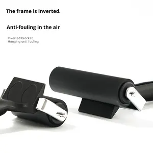 أداة فنية من المطاط الناعم، بكرة مطاطية صلبة للطباعة، أدوات احترافية متينة، بكرة حبر طباعة سوداء - Product Image 4