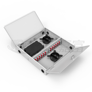 Gran oferta 24 puertos Patch Panel de conexión Universal Caja montada en la pared de fibra óptica Fixed Panel - Product Image 1