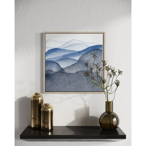 Superbe panneau mural en métal durable avec décor de montagne pour une beauté naturelle robuste – Art mural - Product Image 3