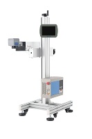 Ligne de production de marquage laser par fibre, machine de marquage laser, machine de codage laser