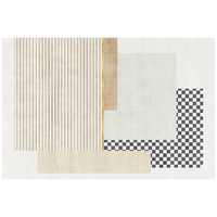 Tapis Morandi en cachemire épaissi à poils moyens, couverture de chevet, tapis de sol pour salon, tapis de balcon moderne et frais