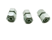 Penjualan Terbaik Parker GZ adaptor tabung lurus gabungan putar dengan mur putar 3c/fitting pipa baja 3d