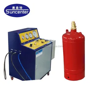 Suncenter FM200/CO2/NOVEC/Dry Powder Fire Extinguisher Refill Machine