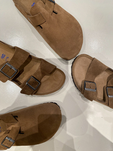 Sandales classiques <span class=keywords><strong>Birkenstock</strong></span> pour hommes et femmes, mocassins à bout carré avec détails brodés, <span class=keywords><strong>hiver</strong></span> - Product Image 4