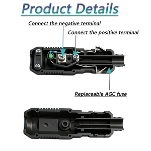 <span class=keywords><strong>Adattatore</strong></span> di Alimentazione per Auto 12V 24V, Spina Maschio <span class=keywords><strong>Accendisigari</strong></span> 10A 250V con Fusibile in Vetro a Rapida Intervento F15AL250V per Barche, Fuoristrada e Camper - Product Image 5
