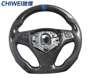 Volant de Voiture en Fibre de Carbone pour <span class=keywords><strong>BMW</strong></span> Séries 1/3/5/6/7/8 X1 X3 X5 X6 E21 E28 <span class=keywords><strong>E30</strong></span> E34 E36 E46 E81 E82 E87 E88 E90 E91 E92 E93 - Product Image 3