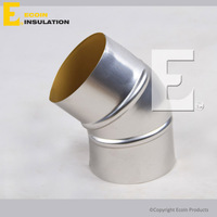 Codo de aluminio estándar ASTM CAN: 90 '45' Codo en T para EE. UU. Canadá