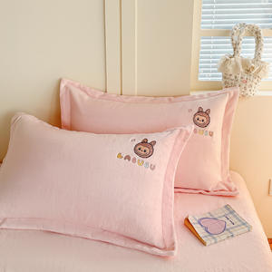 Juego de Ropa de Cama <span class=keywords><strong>Infantil</strong></span> de Terciopelo Lácteo Ultra Suave, Sábanas de Franela Cálidas con Dibujos Animados, Juego de Funda Nórdica, Ropa de Cama de Felpa Gruesa para <span class=keywords><strong>Invierno</strong></span> - Product Image 3