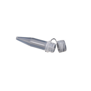 Tubo Criogénico Chengbao de 1.5 ml con Tapa de Rosca y Fondo Puntiagudo con Sellador de Silicona, Paquete de 500 Viales - Product Image 1