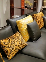 Italienisches Neues Sofa-Set Möbel für Villa Wohnzimmer Modernes Luxus-Leder Modulares 10-Jahres-Garantie U-förmiges Ecksofa