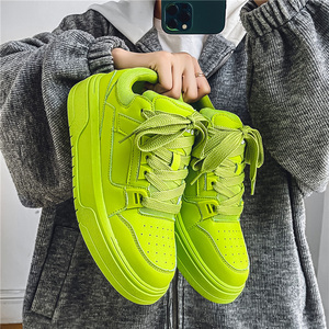 Piatti Chaussures di alta qualità alla moda scarpe da skateboard Casual Sole spesse altezza miglioramento scarpe da tavola alla moda per gli uomini - Product Image 5