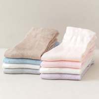 Chaussettes en coton unisexe pour enfants - Mignonnes, tricotées, jetables, respirantes, écologiques, absorbantes, résistantes aux déchirures