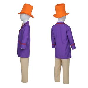 Disfraz <span class=keywords><strong>de</strong></span> Halloween para Niños, Disfraz <span class=keywords><strong>de</strong></span> Willy Wonka <span class=keywords><strong>de</strong></span> la Fábrica <span class=keywords><strong>de</strong></span> <span class=keywords><strong>Chocolate</strong></span>, Uniforme <span class=keywords><strong>de</strong></span> <span class=keywords><strong>Charlie</strong></span>, Cosplay, RMOV-002 - Product Image 6