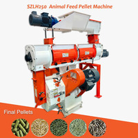 Machine à granulés d'aliments pour volailles SZLH 250 22 Kw 3 Mm, état neuf, pour la fabrication de granulés d'aliments pour volailles et cailles