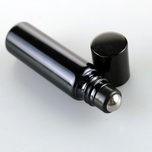 Aluminum Plated Glass Perfume Sample <b>Mini</b> Empty Roll on <b>Bottles</b> 10ml Essential Oil Serum Luxury Silver Gold UV Cosmetic Packing - Product Image 3