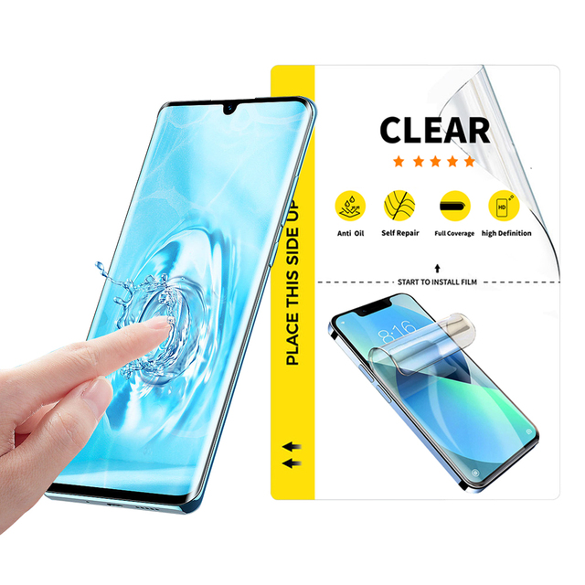 Hydrogel Film Screen Protector TPU Film Sheets Screen Protector Laser Cutting Machine Mobile Phone Screen Protector