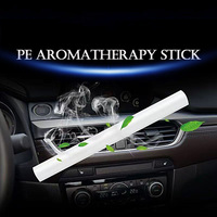 Recharge personnalisée en coton blanc pour diffuseur d'huiles essentielles, filtre absorbant pour désodorisant de voiture, bâtonnet PE