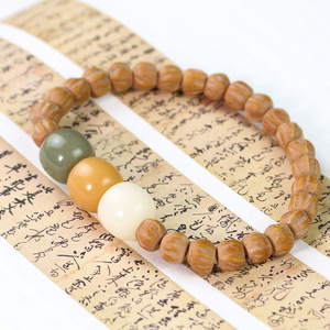 Passion Fruit Seed <b>Bracelet</b> Bodhi Root Unisex <b>Couple</b> Jewelry Everyday Wear Collectible Beads Geometric Design Hangzhou Origin - Product Image 3
