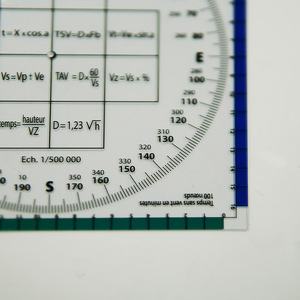 Tùy Chỉnh Nhựa Navigation Vuông Thông Tư Thước Góc <span class=keywords><strong>360</strong></span> Độ Thước Góc Cho Phi Công Sinh Viên - Product Image 5