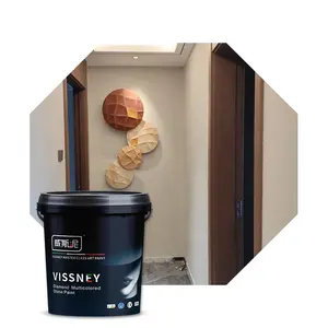 Vissney Texture Paint For Wood Stone Sand Wall Paint Weather Shield Interior Wall Paint