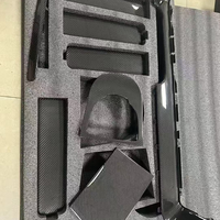Aksesoris Interior Mobil Dry Carbon 20pcs Set LHD RHD 10pcs untuk Mercedes Benz G Class G-Wagon Interior W464 2019-2024