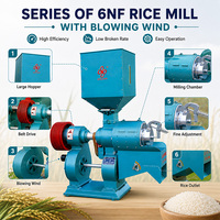 Machine à décortiquer le café, équipement multifonctionnel de traitement des grains 6NF-13.6 1500~2000kg/h pour grains de café et polisseuse de céréales