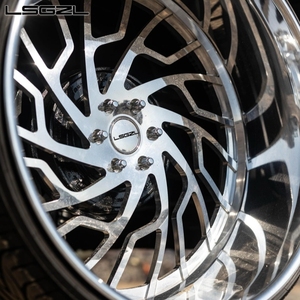 Tùy Chỉnh Giả Mạo Theo Dõi Bánh Xe 24 26 28 Inch Đánh Bóng Bánh Xe Sâu Món Ăn 8x170 8x180 Pick up & SUV Bánh Xe Cho F150 Xe Tải Silverado 2500 - Product Image 4