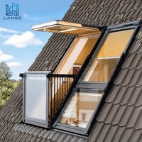 Ventana de Techo Eléctrica de Grado Profesional LANGE, Ventana Térmica Certificada por NFRC para Grandes Proyectos B2B