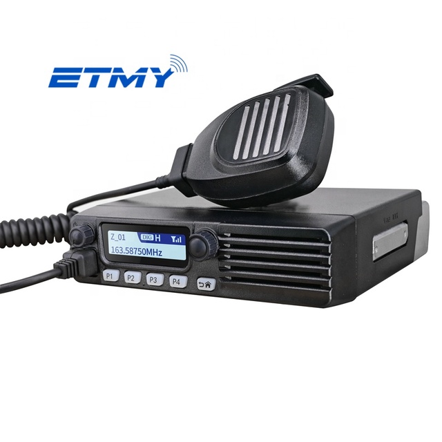 2026 New 50W SFR DMR Digital Mobile Radio VHF UHF Base Radio ETMY ET-M90D Transceiver Walkie Talkie Car Radio