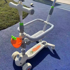 Regolabile in altezza LED leggero per bambini Scooter pieghevole Mini <span class=keywords><strong>Skateboard</strong></span> per ragazze e ragazzi di età compresa tra 6 e 8 anni - Product Image 4